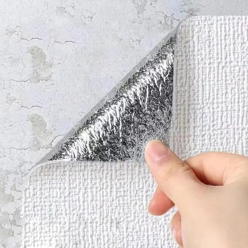 Naturstensstruktur Självhäftande 3D XPE-skumväggpaneler